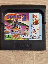 SONIC 2 THE HEDGEHOG + SONIC TAILS GAME GEAR