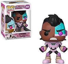 TEEN TITANS GO! NIGHT BEGINS TO SHINE CYBORG 605 FUNKO POP