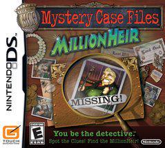 MYSTERY CASE FILES MILLION HEIR   NINTENDO DS