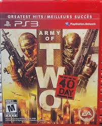 ARMY OF TWO 40 DAY GREATEST HITS PS3