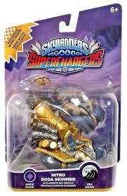 SKYLANDERS SUPER CHARGERS NITRO SODA SKIMMER