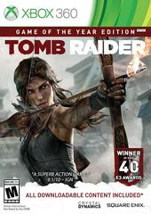 TOMB RAIDER GAME OF THE YEAR EDITION XBOX 360
