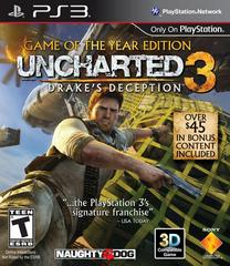 UNCHARTED 3 DRAKE'S DECEPTION GAME OF THE YEAR PS3