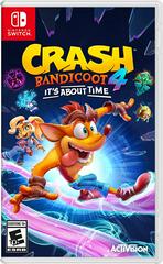 CRASH BANDICOOT 4 IT'S ABOUT TIME NNINTENDO SWITCH