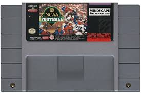 NCAA FOOTBALL NINTENDO SNES