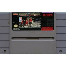 TECMO SUPER NBA BASKETBALL NINTENDO SNES