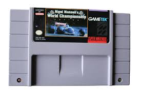 NIGEL MANSELL'S WORLD CHAMPIONSHIP NINTENDO SNES