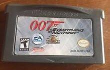 007 EVERYTHING OR NOTHING GBA