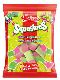 SQUASHIES CHERRY & APPLE FLAVOUR BONBONS