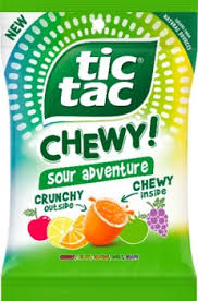 TIC TAC CHEWY! SOUR ADVENTURE BONBONS