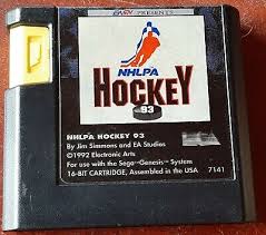 NHLPA HOCKEY '93 SEGA GENESIS