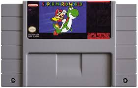 SUPER MARIO WORLD NINTENDO SNES