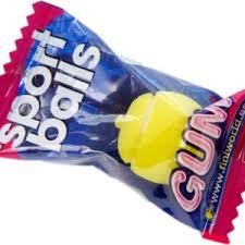TENNIS BALL GUM BONBONS