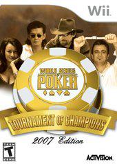 WORLD SERIES OF POKER TOURNAMENT CHAMPIONS 2007 EDITION  NINTENDO WII ORIGINAL