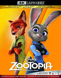 ZOOTOPIA 4K BLU-RAY FILMS
