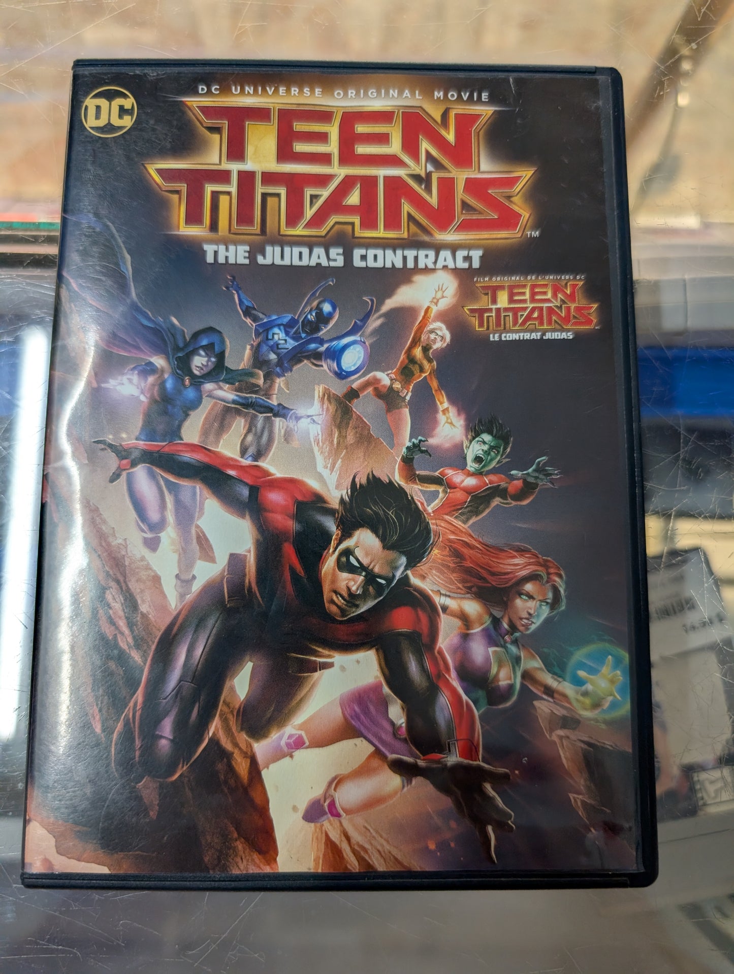 TEEN TITANS LE CONTRAT JUDAS FILM DVD