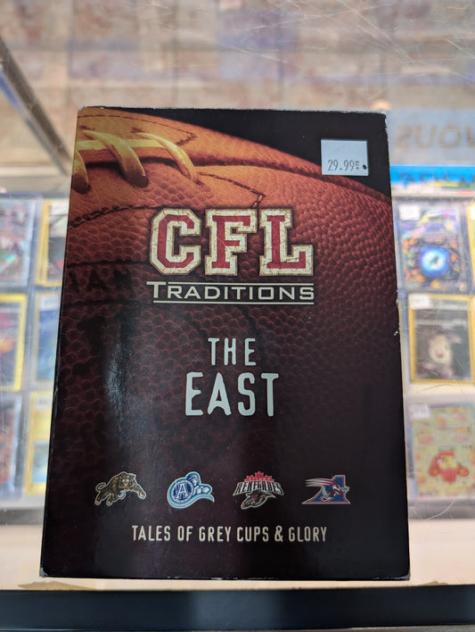 CFL TRADITIONS THE EAST TALES OF GREY CUPS & GLORY DVD FILMS