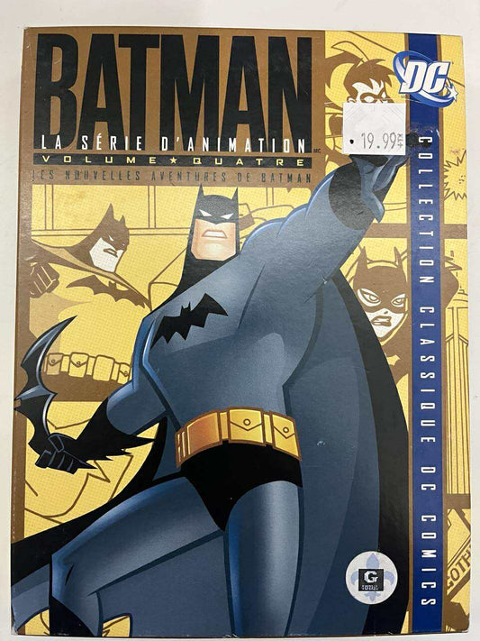 BATMAN LA SERIE D'ANIMATION VOLUME QUATRE DVD FILMS