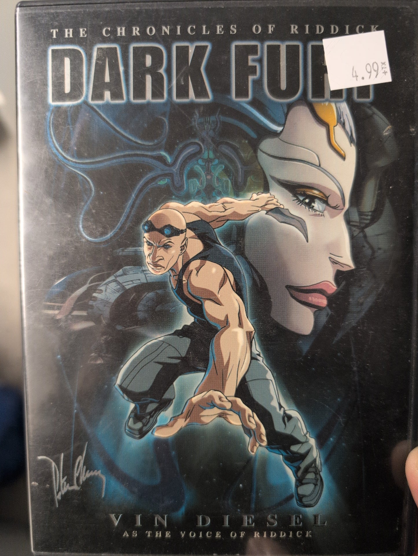 THE CHRONICLES OF RIDDICK DARK FURY DVD FILM