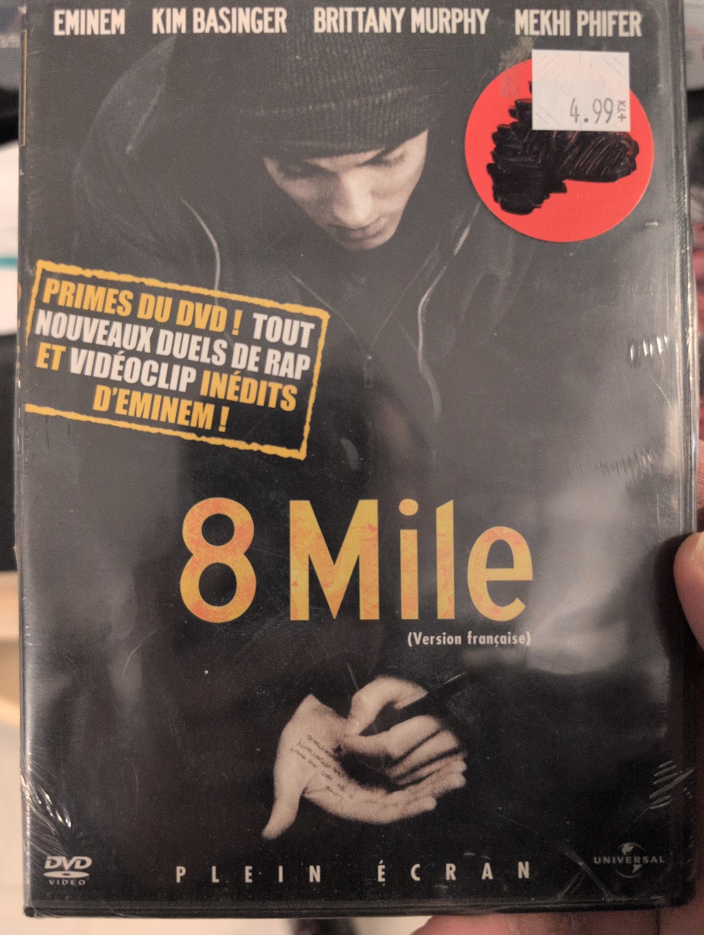 8 MILES FILM DVD