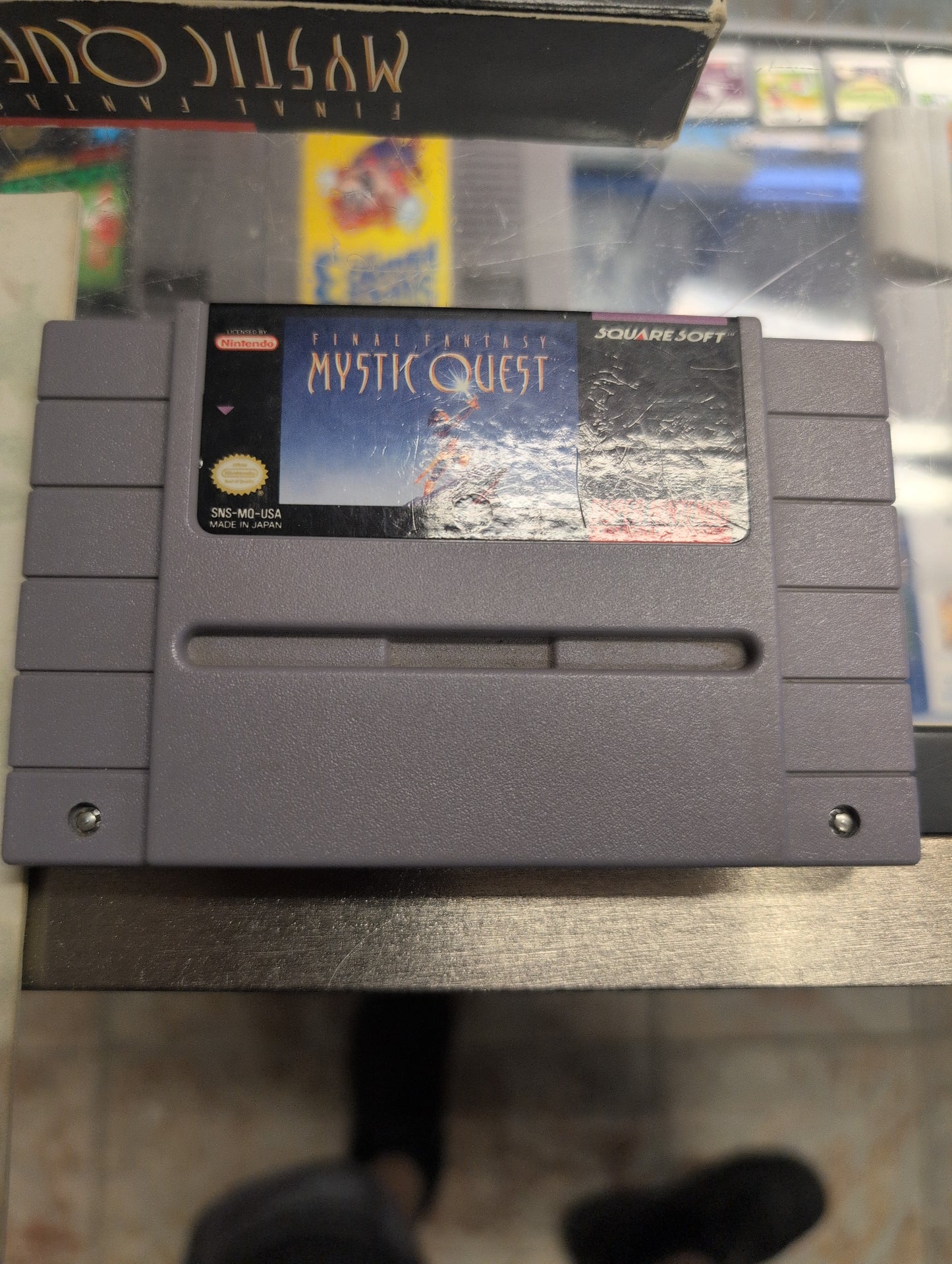 FINAL FANTASY MYSTIC QUEST NINTENDO SNES