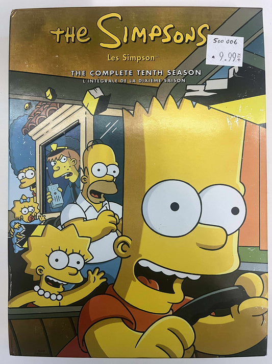 THE SIMPSONS THE COMPLET TENTH SEASON DVD FILMS