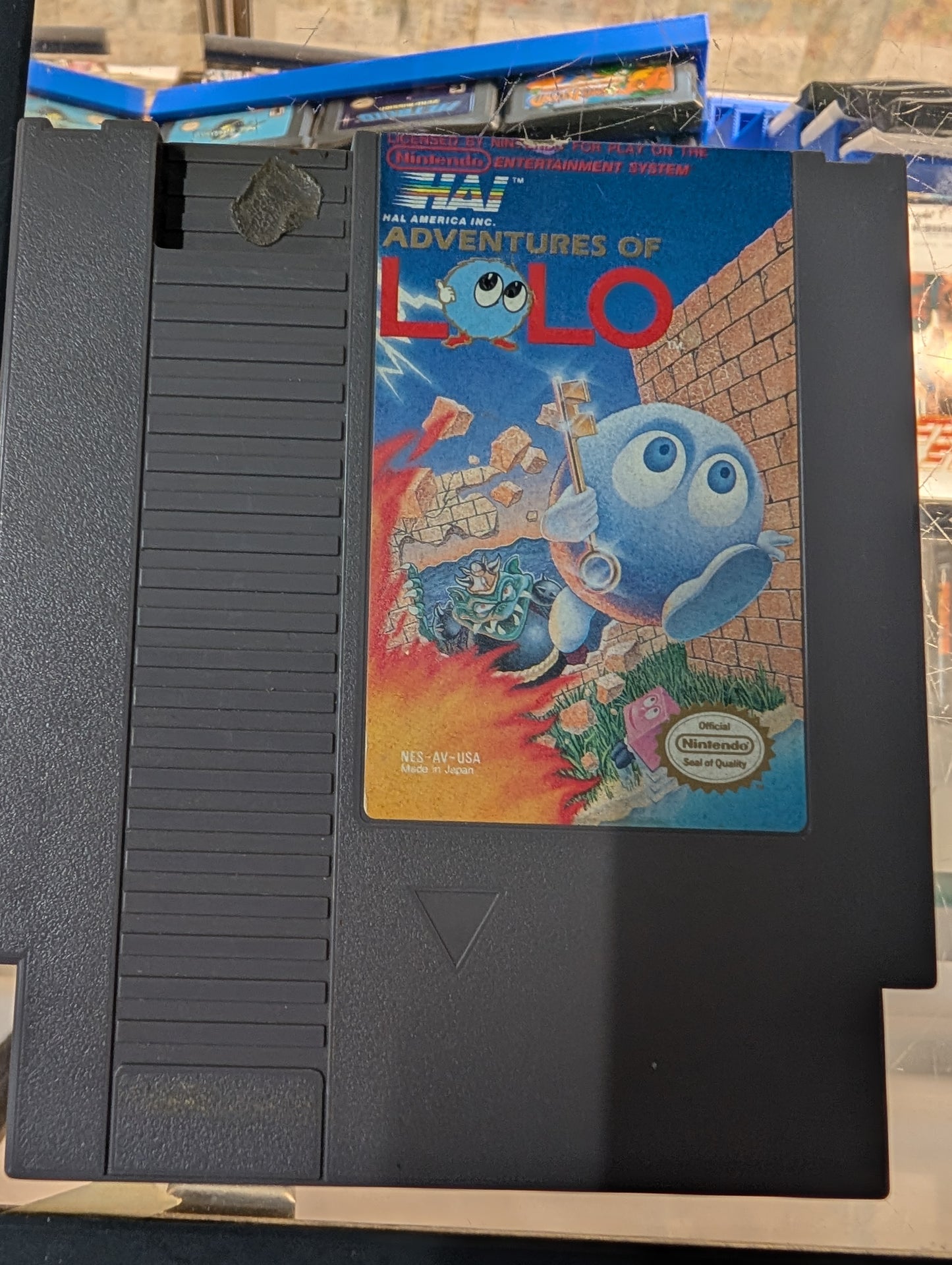 ADVENTURES OF LOLO NINTENDO NES