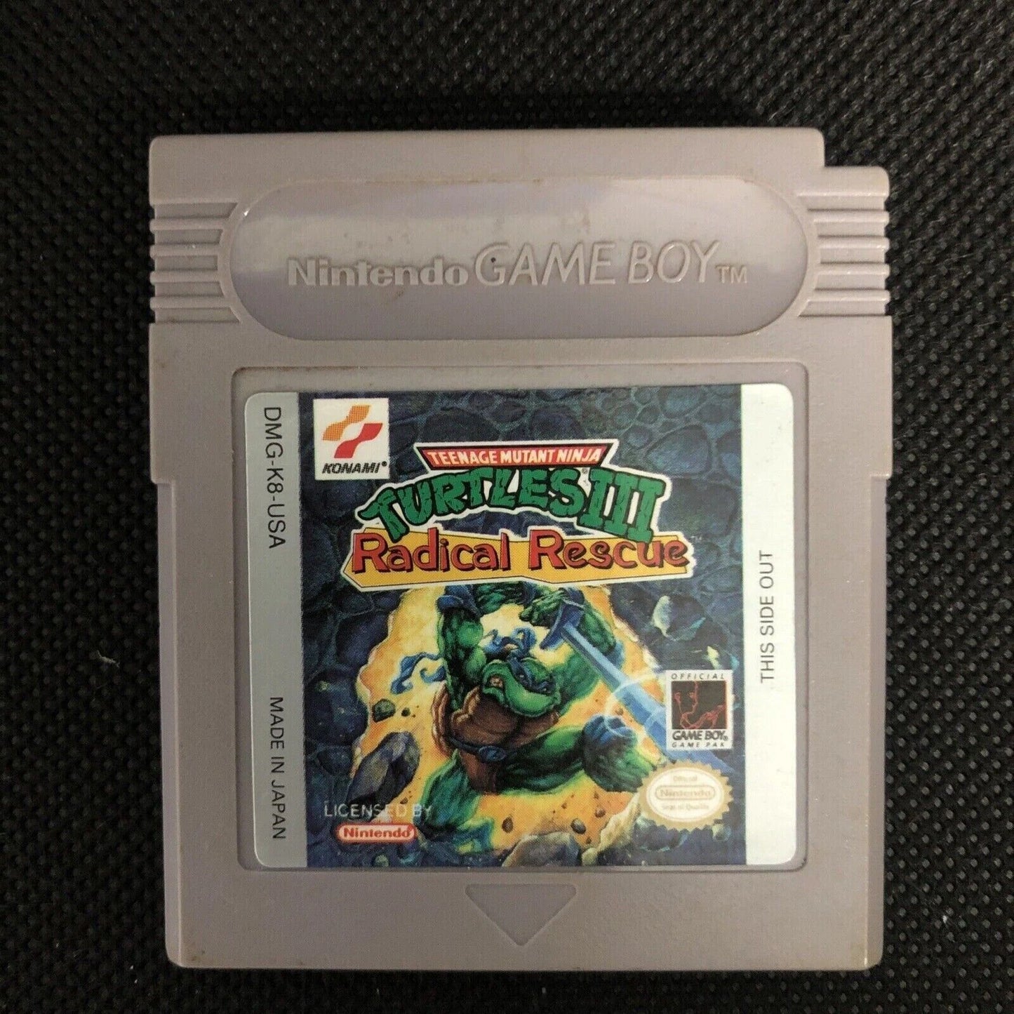 Teenage Mutant Ninja Turtles III Radical Rescue Game Boy