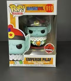 FUNKO POP ANIMATION DRAGONBALL #919 EMPEROR PILAF EB EXCLUSIVE