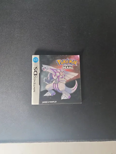 POKEMON PEARL VERSION FRANÇAISE MANUEL SEULEMENT NINTENDO DS
