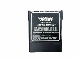 SUPER ACTION BASEBALL COLECO VISION