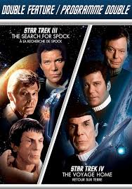 STAR TREK III THE SEARCH FOR SPOCK / STAR TREK IV THE VOYAGE HOME DOUBLE FEATURE BILINGUAL