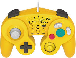 MANETTES WIRED FIGHT PAD  NINTENDO WII ORIGINAL