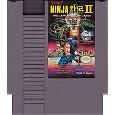 NINJA GAIDEN II THE DARK SWORD OF CHAOS NINTENDO NES