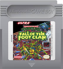 TEENAGE MUTANT NINJA TURTLES FALL OD THE FOOT CLAN GAMEBOY