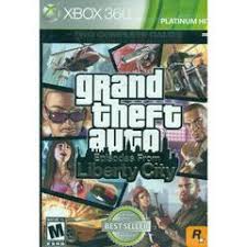 GRAND THEFT AUTO EPISODES FROM LIBERTY CITY PLATINUM HITS XBOX 360