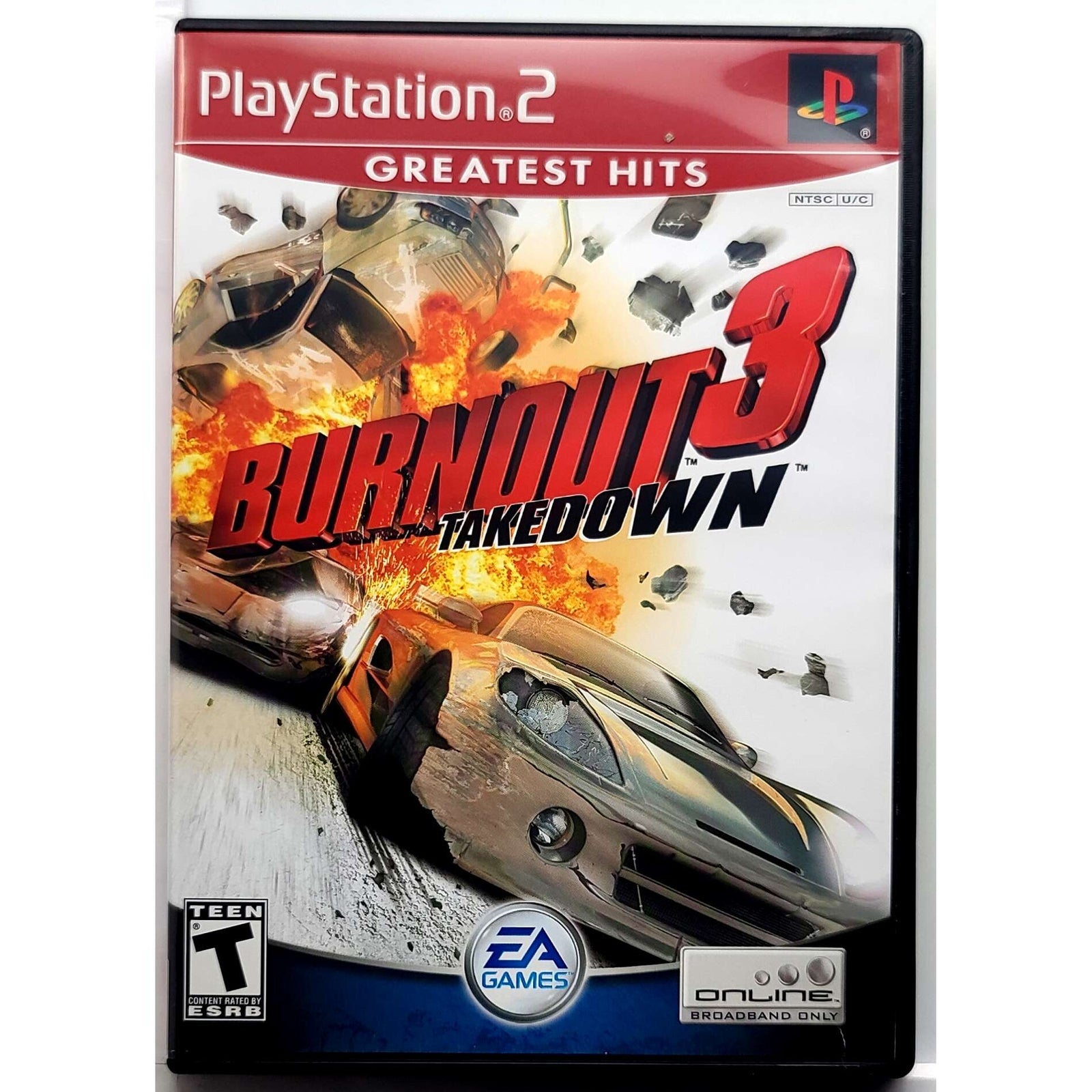 BURNOUT 3 TAKEDOWN GREATEST HITS PS2