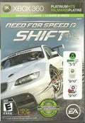NEED FOR SPEED SHIFT PLATINUM HITS  XBOX 360