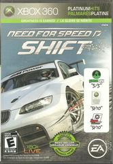 NEED FOR SPEED SHIFT PLATINUM HITS  XBOX 360