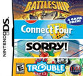 BATTLESHIP / CONNECT FOUR / SORRY / TROUBLE NINTENDO DS