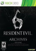RESIDENT EVIL 6 ARCHIVES XBOX 360