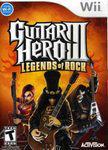 GUITAR HERO III  LEGENDS OF ROCK  NINTENDO WII ORIGINAL