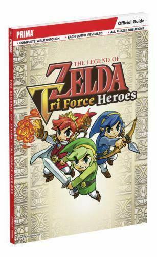 Zelda Tri Force Heroes Prima Strategy Guides