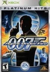 007 AGENT UNDER FIRE PLATINUM HITS XBOX ORIGINAL