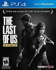 THE LAST OF US REMASTERED  PS4