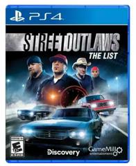 STREET OUTLAWS THE LIST   PS4