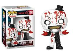 DAMIEN LEONE'S TERRIFIER ART THE CLOWN WITH BLOOD 1592 FUNKO POP