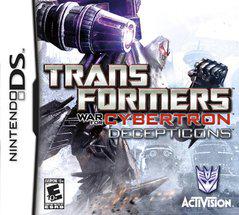 TRANSFORMERS CYBERTRON DECEPTICONS NINTENDO DS