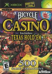 BICYCLE CASINO INCLUDES TEXAS HOLD'EM XBOX ORIGINA