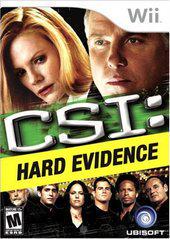 CSI CRIME SCENE INVESTIGATION HARD EVIDENCE NINTENDO WII ORIGINAL
